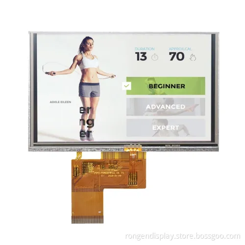 Ronen Rg-T050bph-01 Most Popular Products 5 Inch TFT LCD Industrial LCD Screen